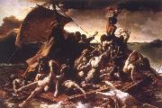 Theodore   Gericault Raft of the Medusa oil